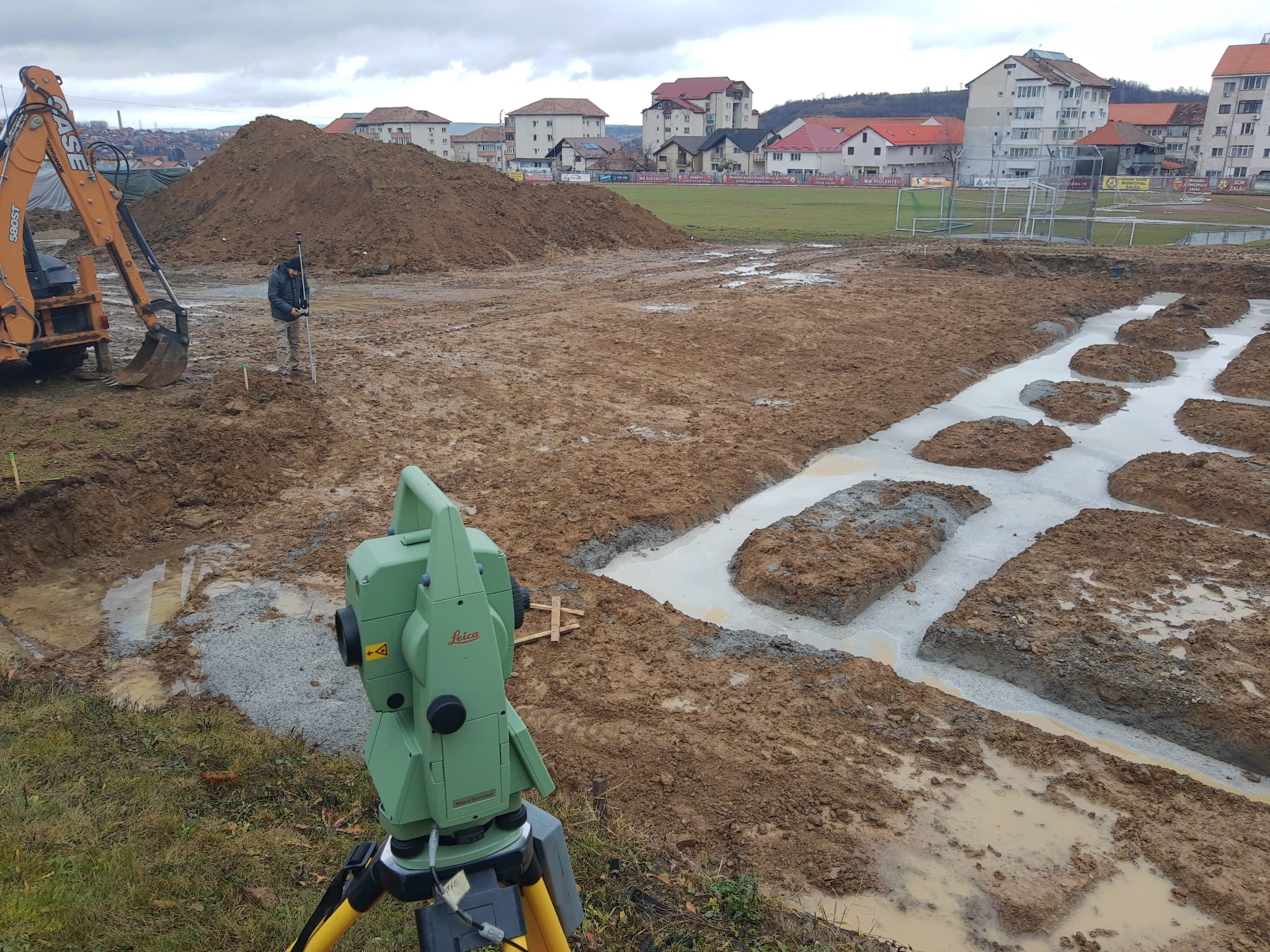 Trasare teren multifunctional